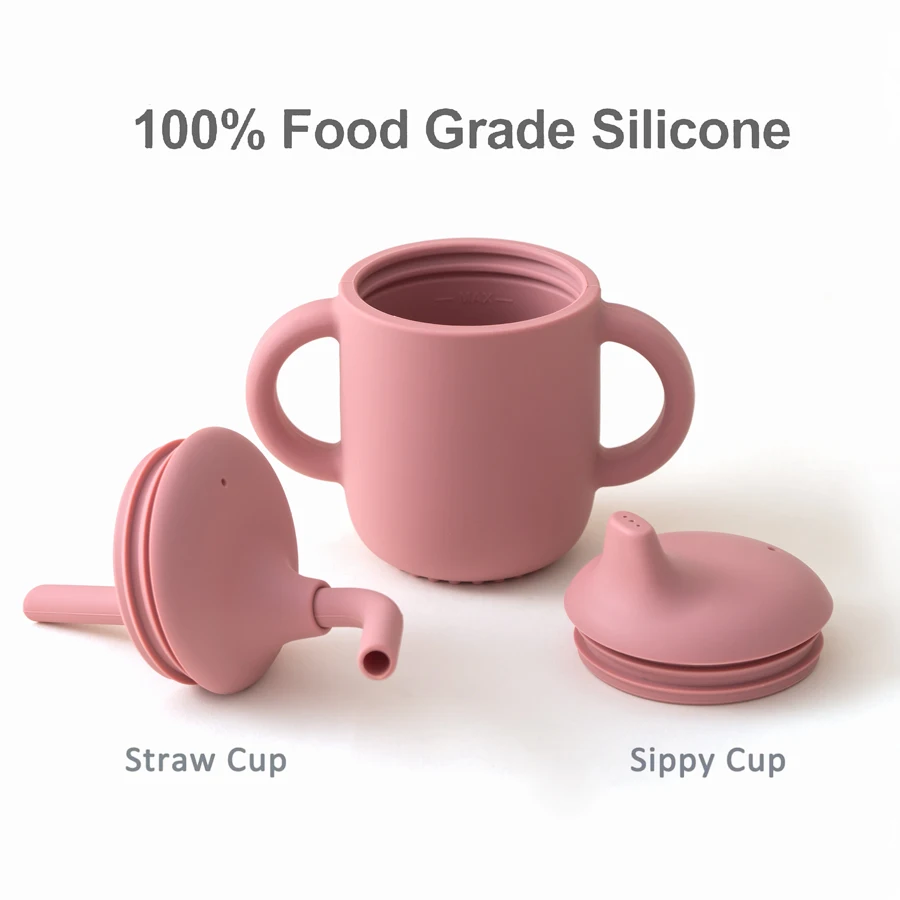 Detalle tapa sippy con orificios de flujo controlado