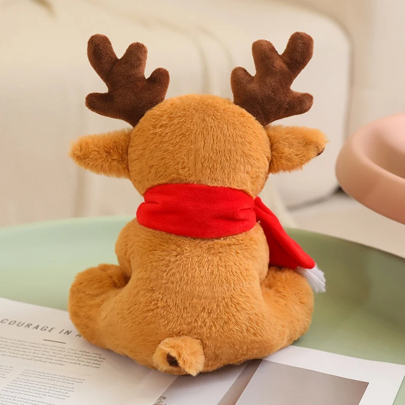 Bufanda infantil de felpa reno – Súper suave para Navidad - imagen 5