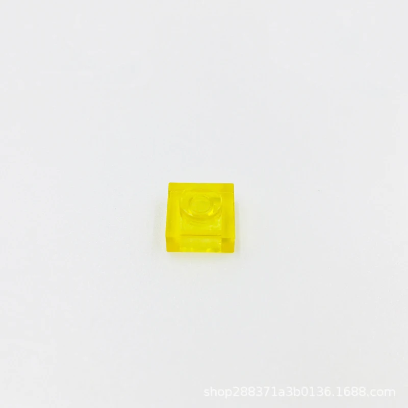 200pcs clear yellow