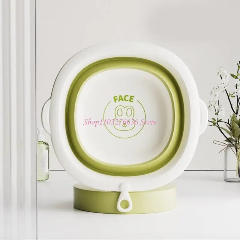 Lavabo plegable para bebé R6FD, lavabo portátil fácil almacenamiento para niños pequeños recién nacidos - imagen 3