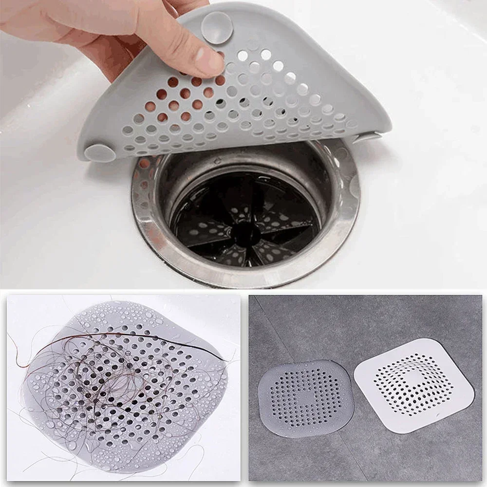 Filtro tapón de drenaje colador bañera ducha suelo pelo ducha cocina fregadero tapón de drenaje accesorios para el hogar - imagen 2