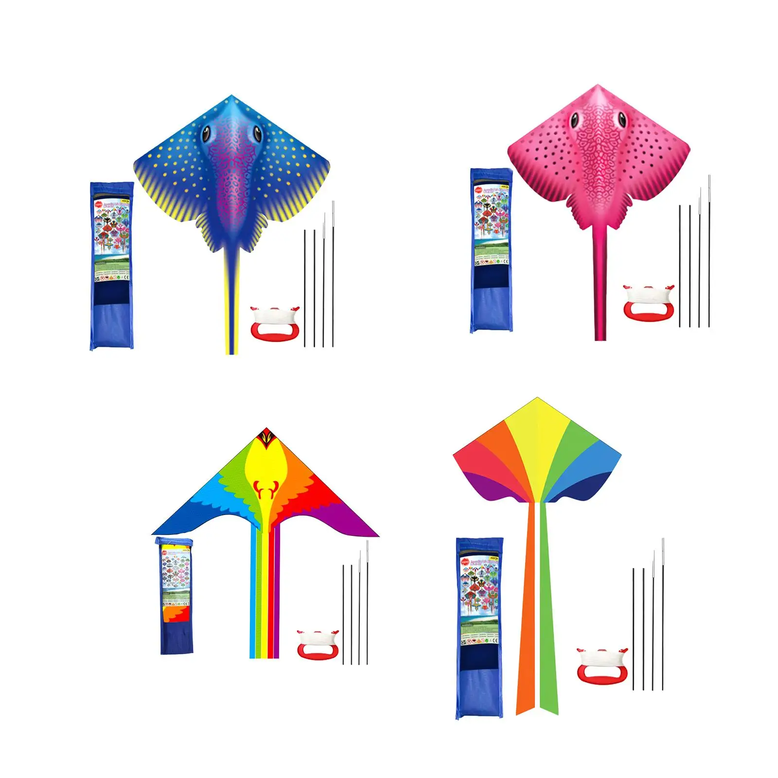 Large Giant Kite Fabric Kites Animal Shape Beautiful Outdoor Fly Kite Game Sports Kite