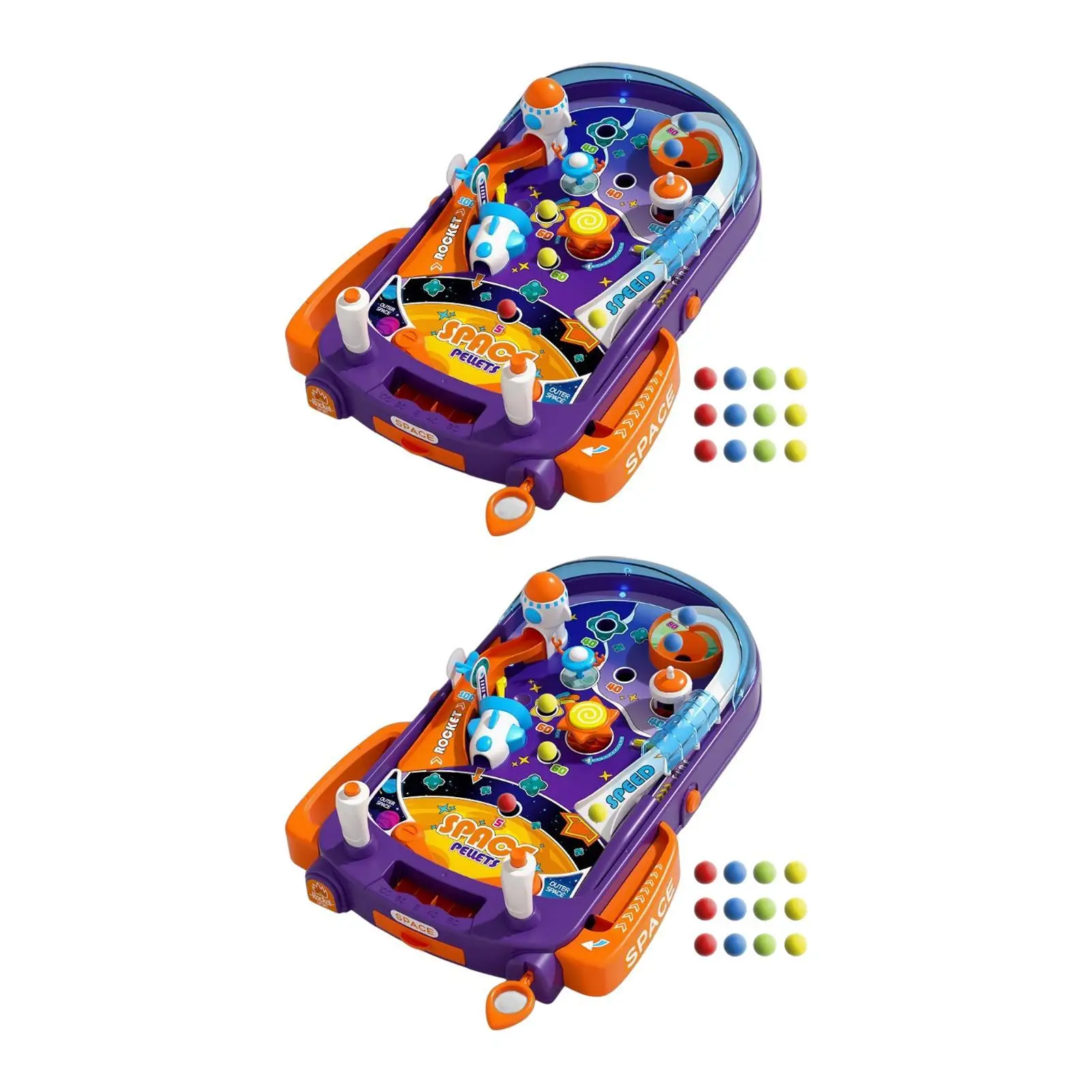 Pinball Game Kids Table Games Multiuse Sturdy Home Preschool Boys Girls Parent Child Interaction Game Table Electronic Pinball