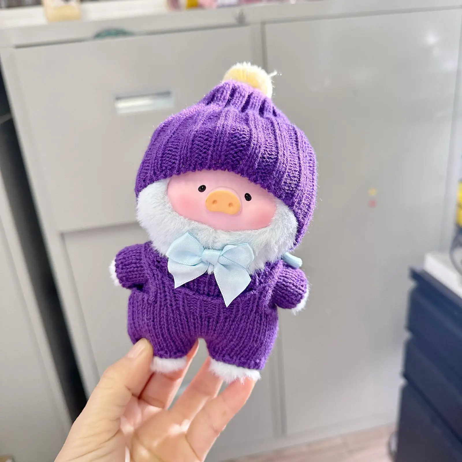 Doll Clothes Jumpsuit Soft Plush Doll Accessories Costumes for 17cm Doll