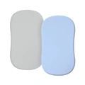 gray and blue