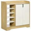 Madera Natural y Blanco