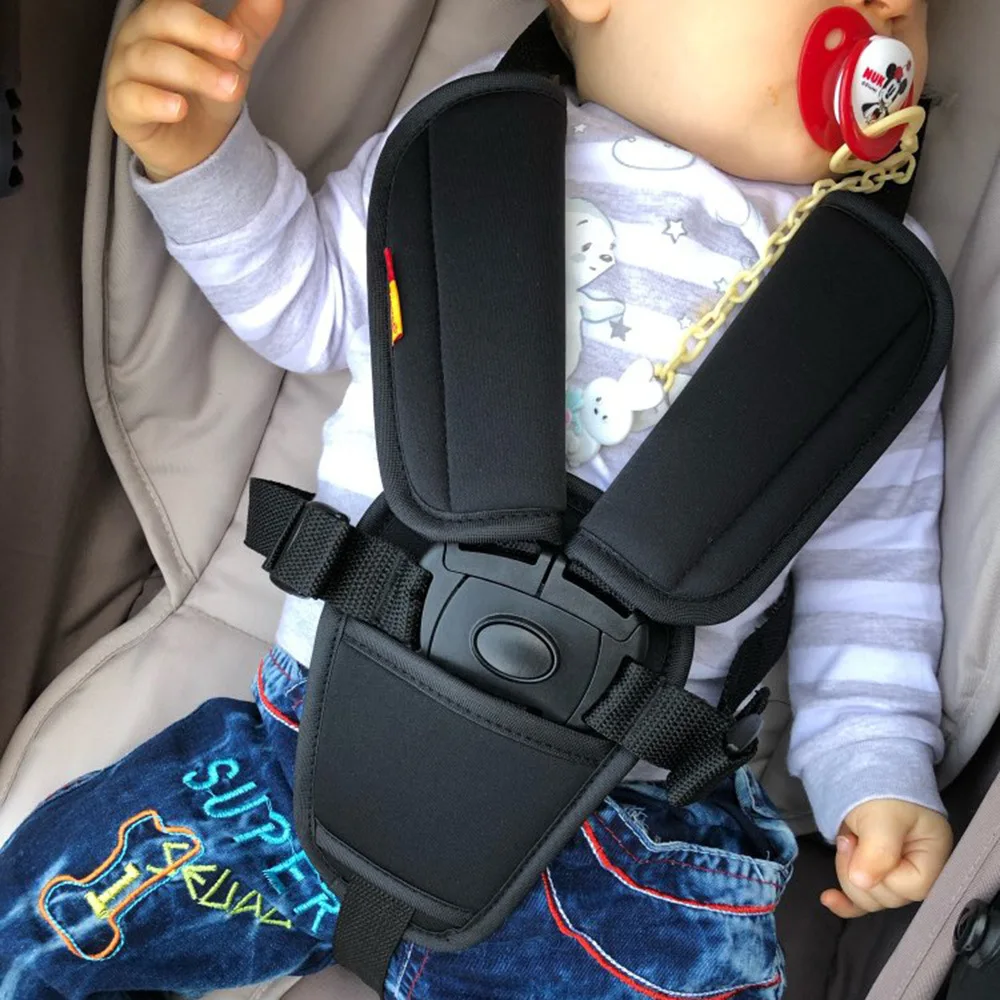 Protector acolchado para cinturón de cochecito – Seguridad bebé - imagen 4