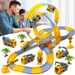 Minin pista eléctrica antigravedad – Juego de carreras para niños