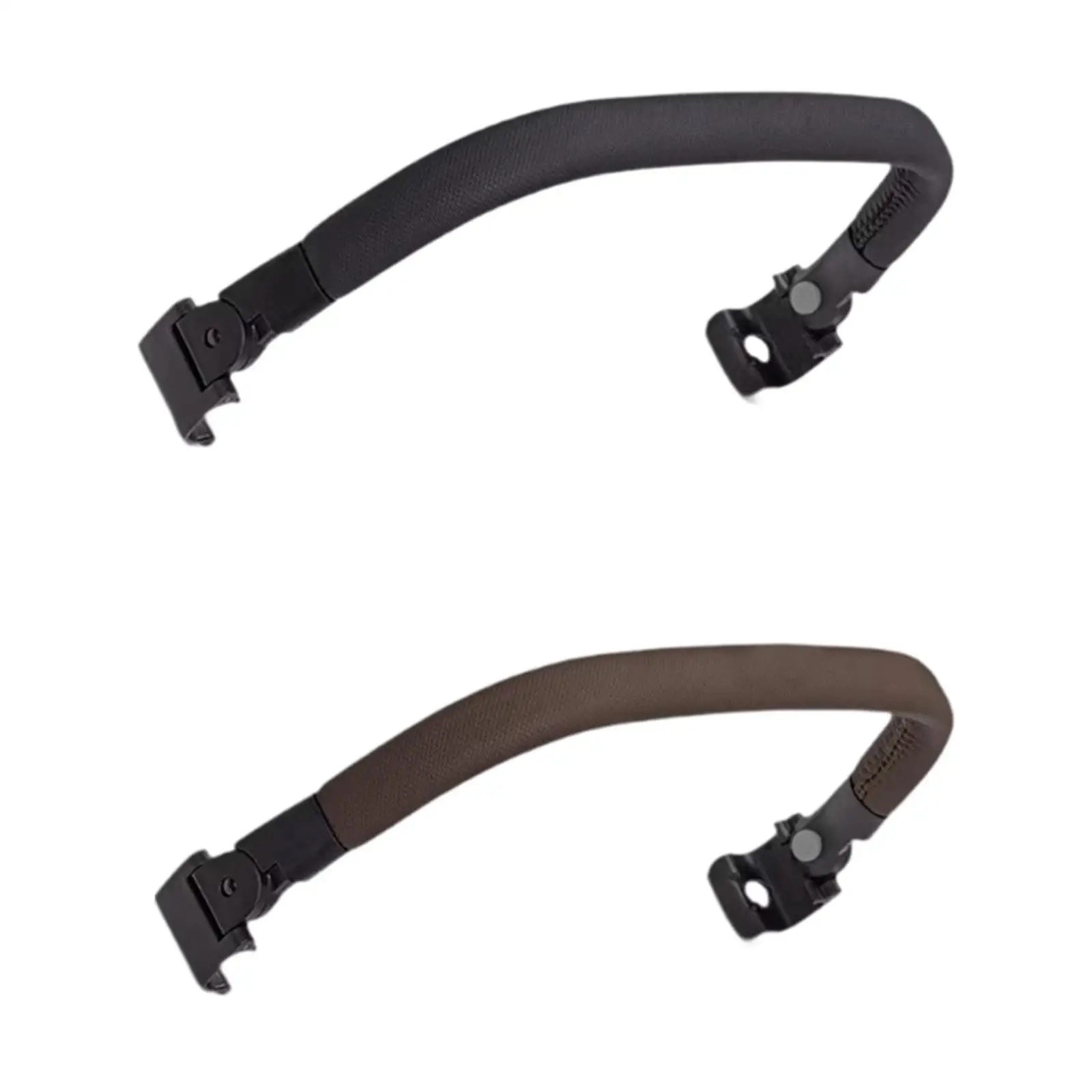 AER Plus Reposabrazos plegable de cuero sintético para cochecito - imagen 2