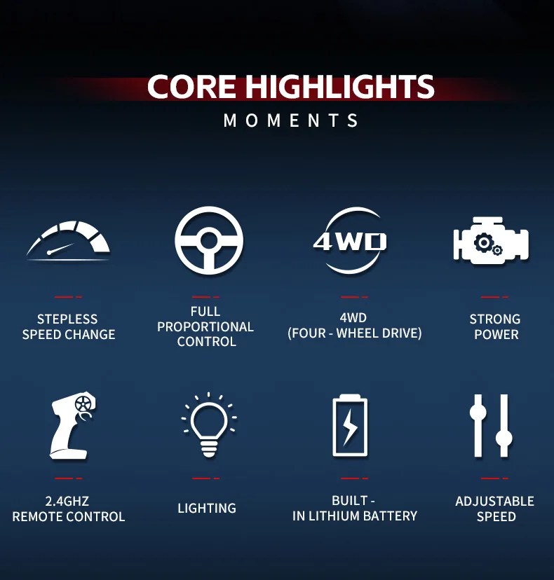 Coche de carreras de deriva RC 2,4g 1:64, coche de Control remoto de escritorio, juguete acrobático, coches Rc de alta velocidad, Mini juguete de simulación de carreras, modelo regalo de Navidad - imagen 5