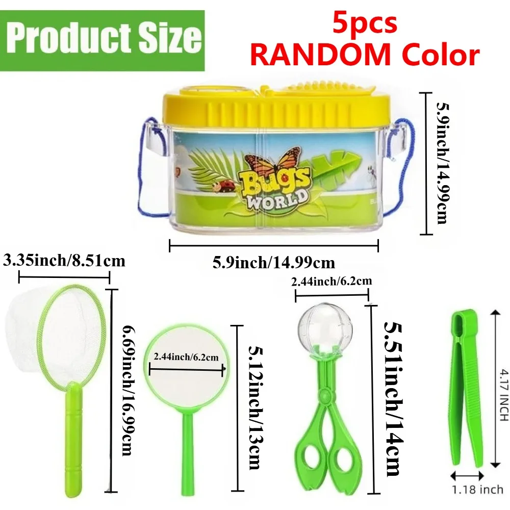 Kit de explorador para niños, acampada aventura al aire libre y atrapasueños, juguetes educativos exploración natural, regalo niñas - imagen 4