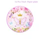 12pcs 7inch plate
