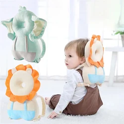 Mochila de protección para la cabeza del bebé, almohada de seguridad para la cabeza del niño pequeño, cojín anticaída, almohada altamente elástica y transpirable