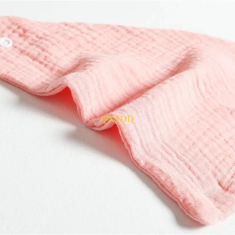 QX2D Paquete 3 baberos bandana para bebé, baberos para babear y dentición, absorbentes - imagen 4