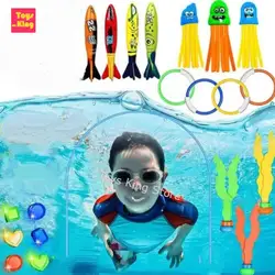 Juguetes de agua para niños – Set buceo piscina con tesoro sumergible