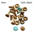 nails blue