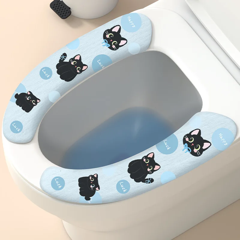 Funda para asiento de inodoro infantil lavable con diseños divertidos