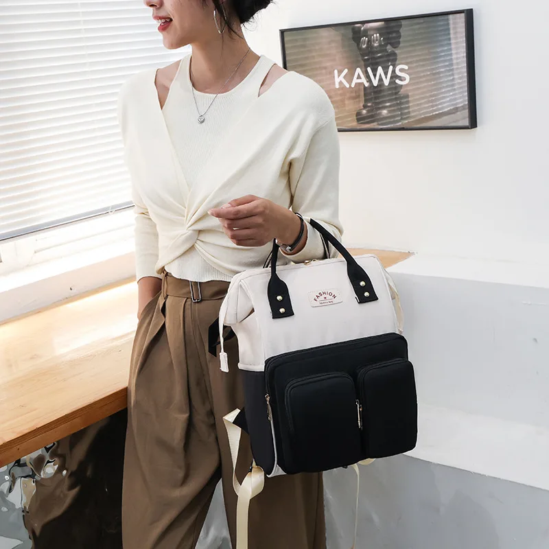Bolsa de mamá impermeable de gran capacidad para viaje y maternidad - imagen 2