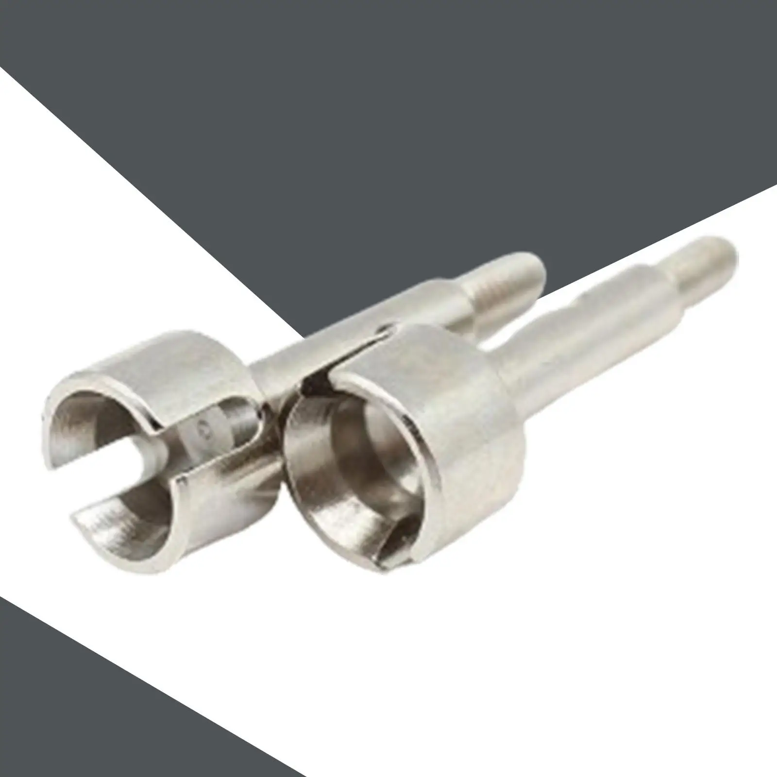 2 Pieces RC Rear Wheel Axle Cups Spare Part Adapter Upgrade Replacement Part RC Part for Wltoys 124008 124010 1:12 RC Truck