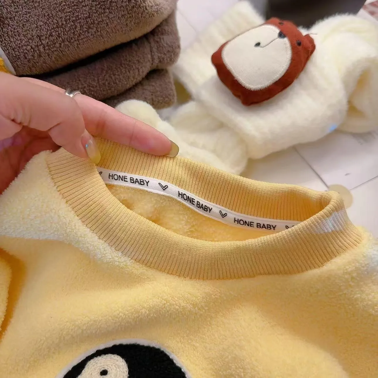 Pijama acolchado infantil invierno con dibujos animados - imagen 5