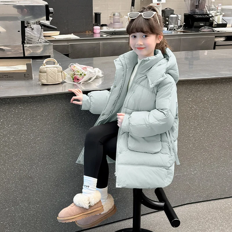 Abrigo de invierno infantil con capucha – Chaqueta gruesa