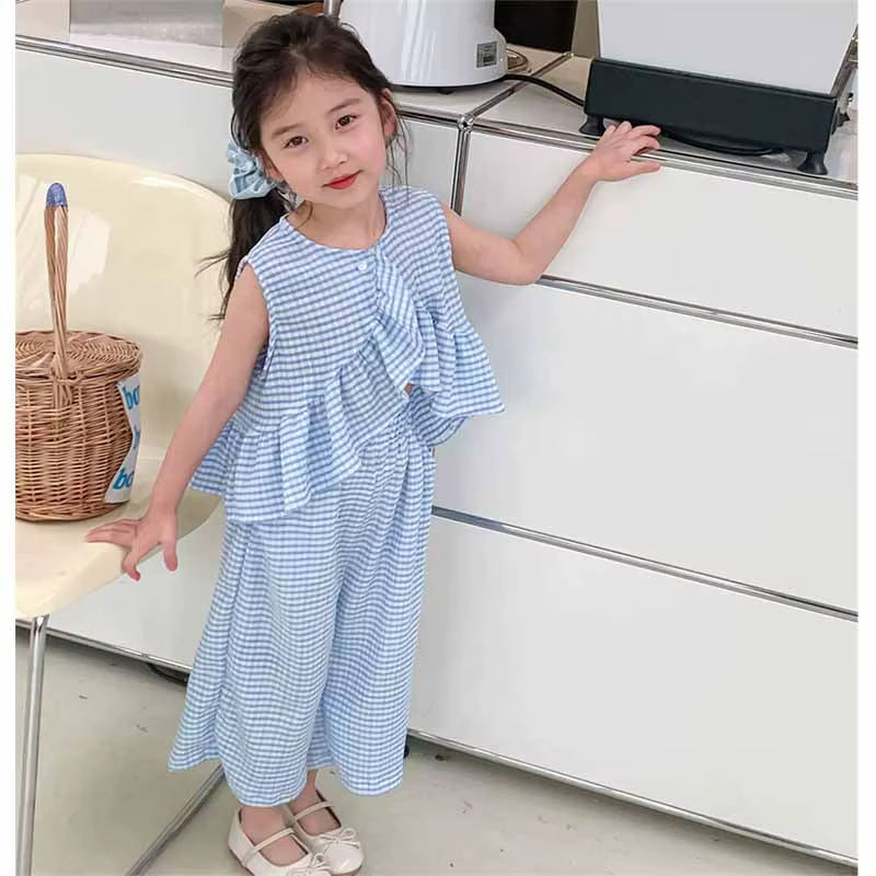 Conjunto de verano para niño: top con volantes y pantalón - imagen 4