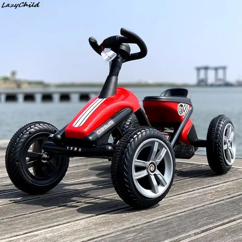 LazyChild-triciclo para niños de 1 a 6 años, Kart Flexible, fácil, bicicleta para niños, Pedal estable, coches para niños - imagen 3