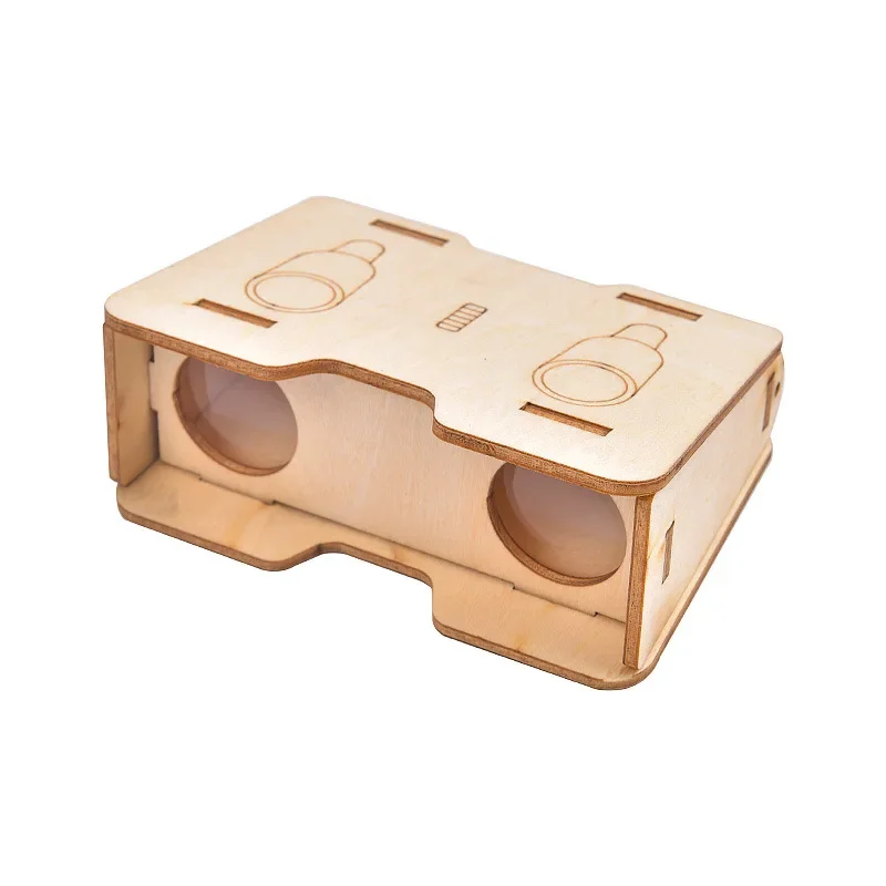 Telescopio DIY creativo experimento científico educación niños