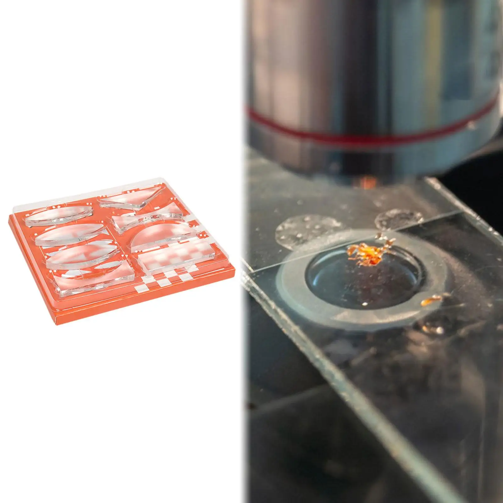 Physical Light Reflection and Refraction Model ,Physics Optics Experiment