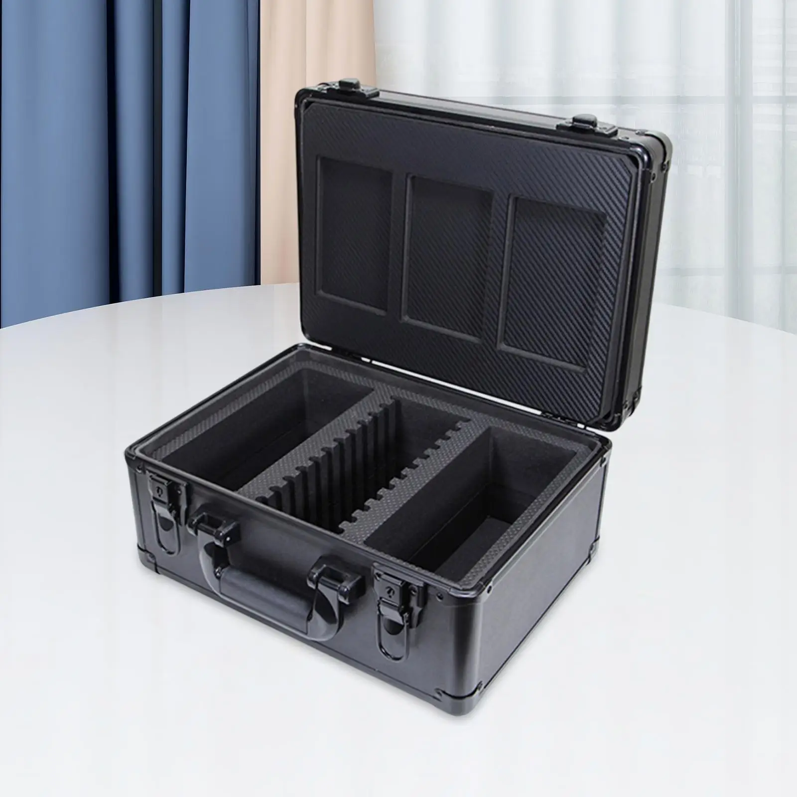 Graded Card Storage Box Card Holder 3 Slots Sturdy Card Slab Carrying Case for