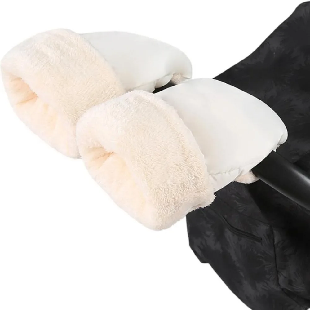 Manoplas impermeables para cochecito de invierno térmicas