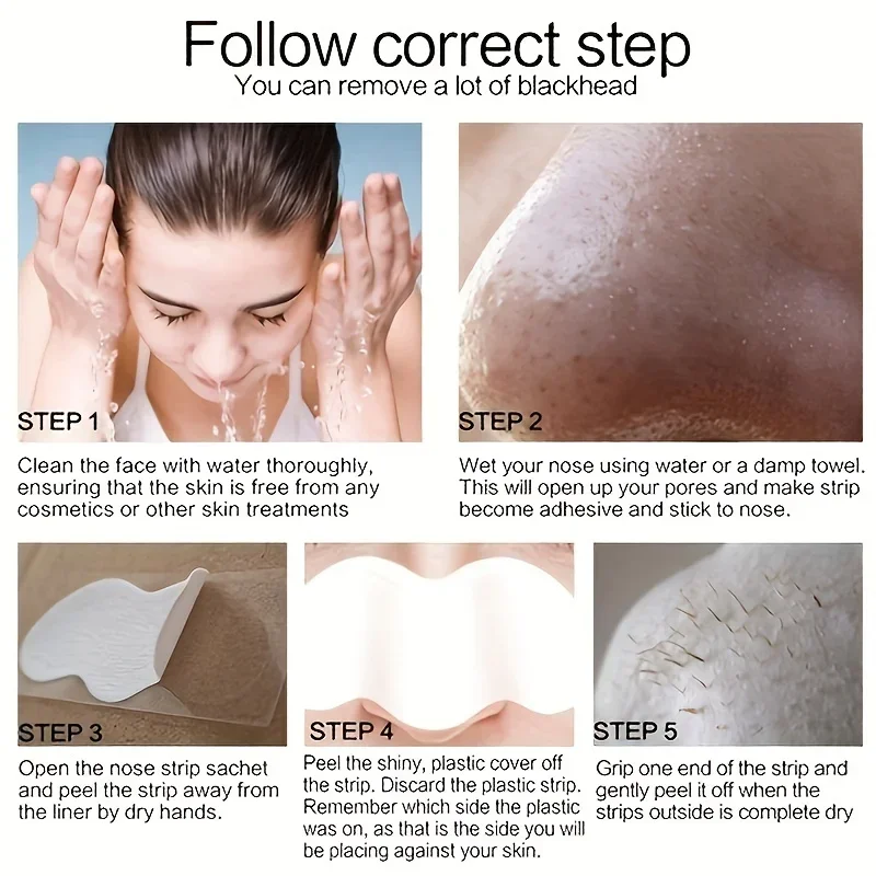 Tiras para eliminar puntos negros – Limpieza facial