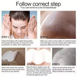 Tiras para eliminar puntos negros – Limpieza facial