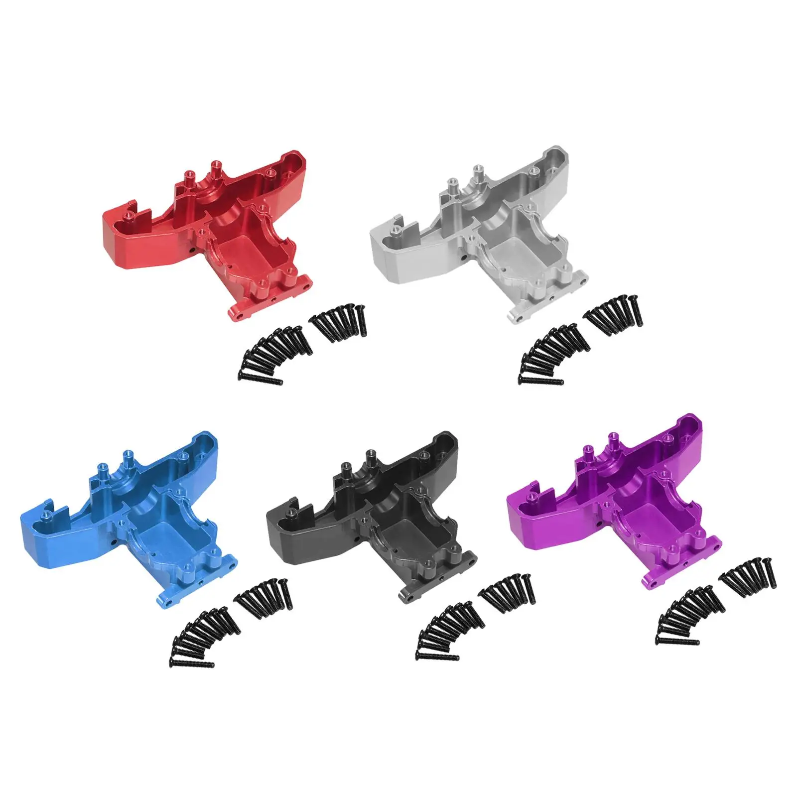 RC Car Upgrade Spare Part Differential Case Cover DIY Modified Model Replacements Accessories 1/14 RC Car Rear Gearbox Cover