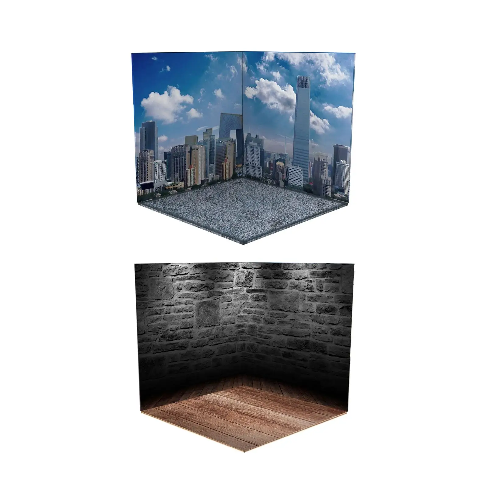 Fondo de exhibición a escala 1/12 para figuras y muñecas - imagen 2