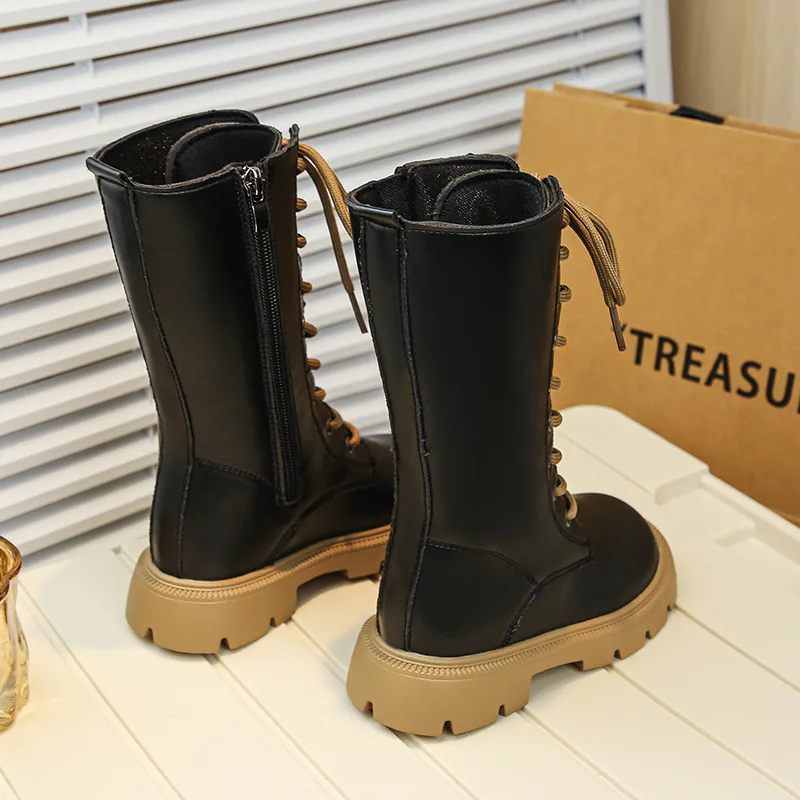 Botas de invierno forradas para niño – Suela antideslizante - imagen 4