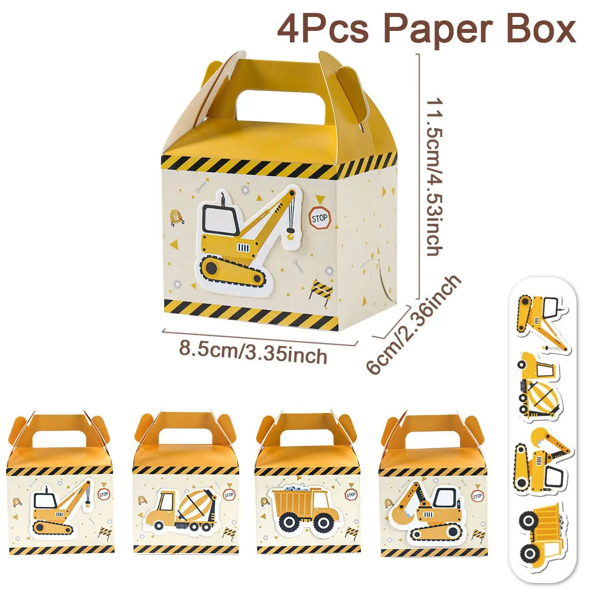 4pcs candy box