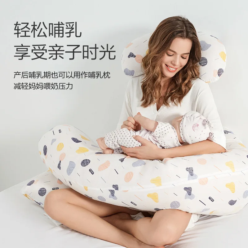Almohada de embarazo multifunción para dormir y apoyar la espalda - imagen 4