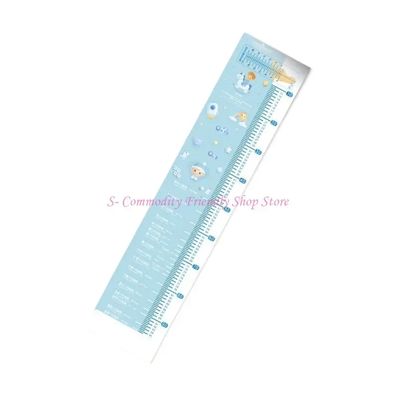 Almohadilla medir altura niños – Regla crecimiento bebé PVC ergonómica - imagen 5