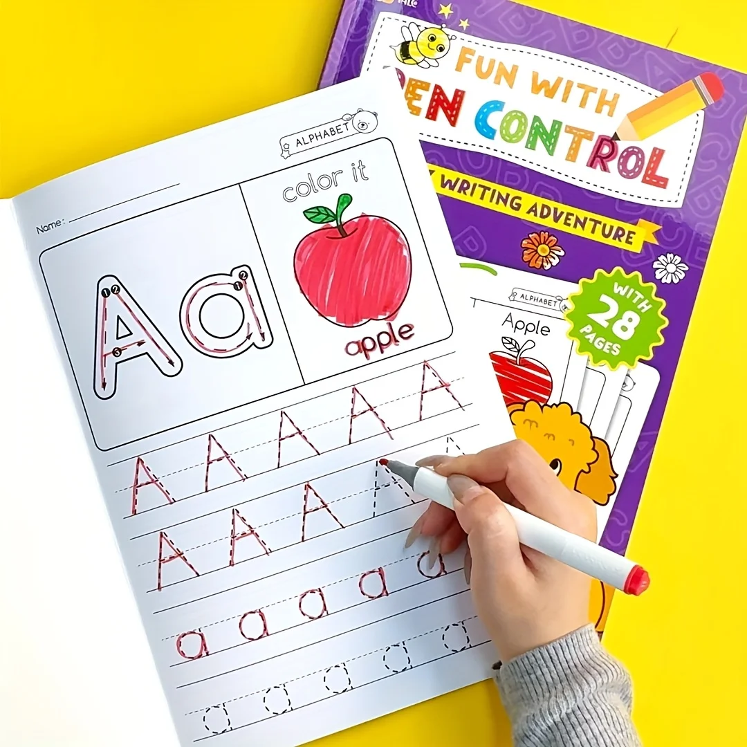 Cuaderno de actividades del alfabeto para preescolar
