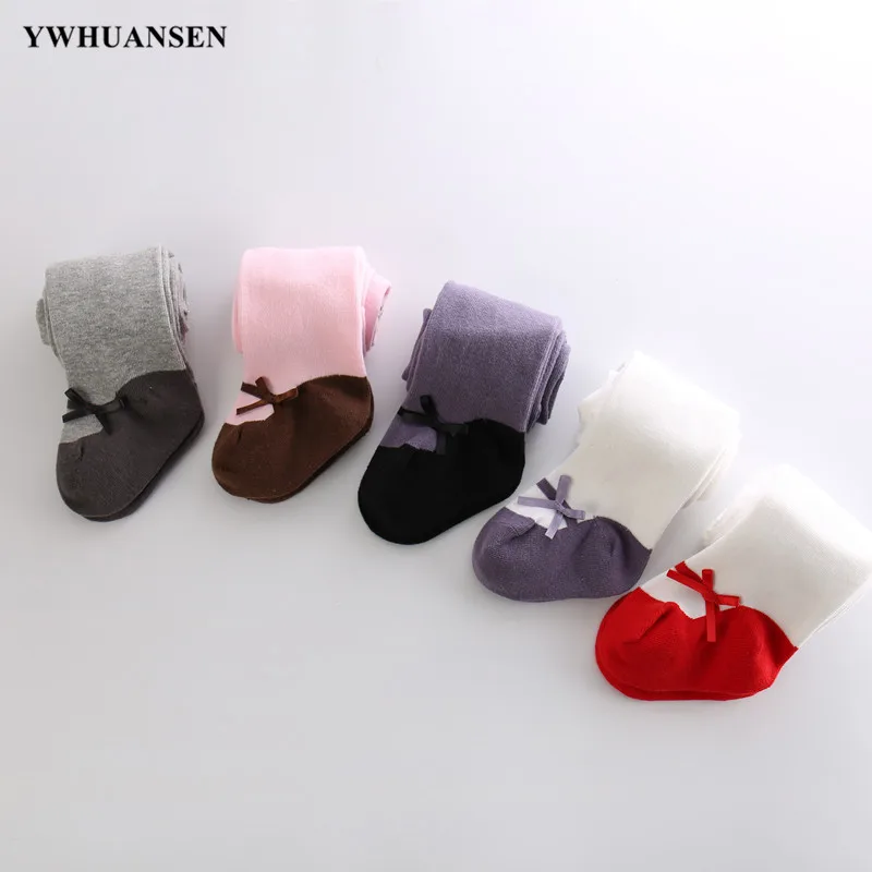 Zapatos de baile para niñas de 0 a 4 años, medias con lazo, pantimedias de algodón peinado, ropa para niños pequeños, primavera y verano - imagen 5