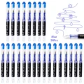 T 24 Pcs Blue Ink