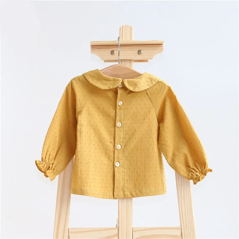 Blusa bebé niña manga larga algodón – estilo casual primavera - imagen 2