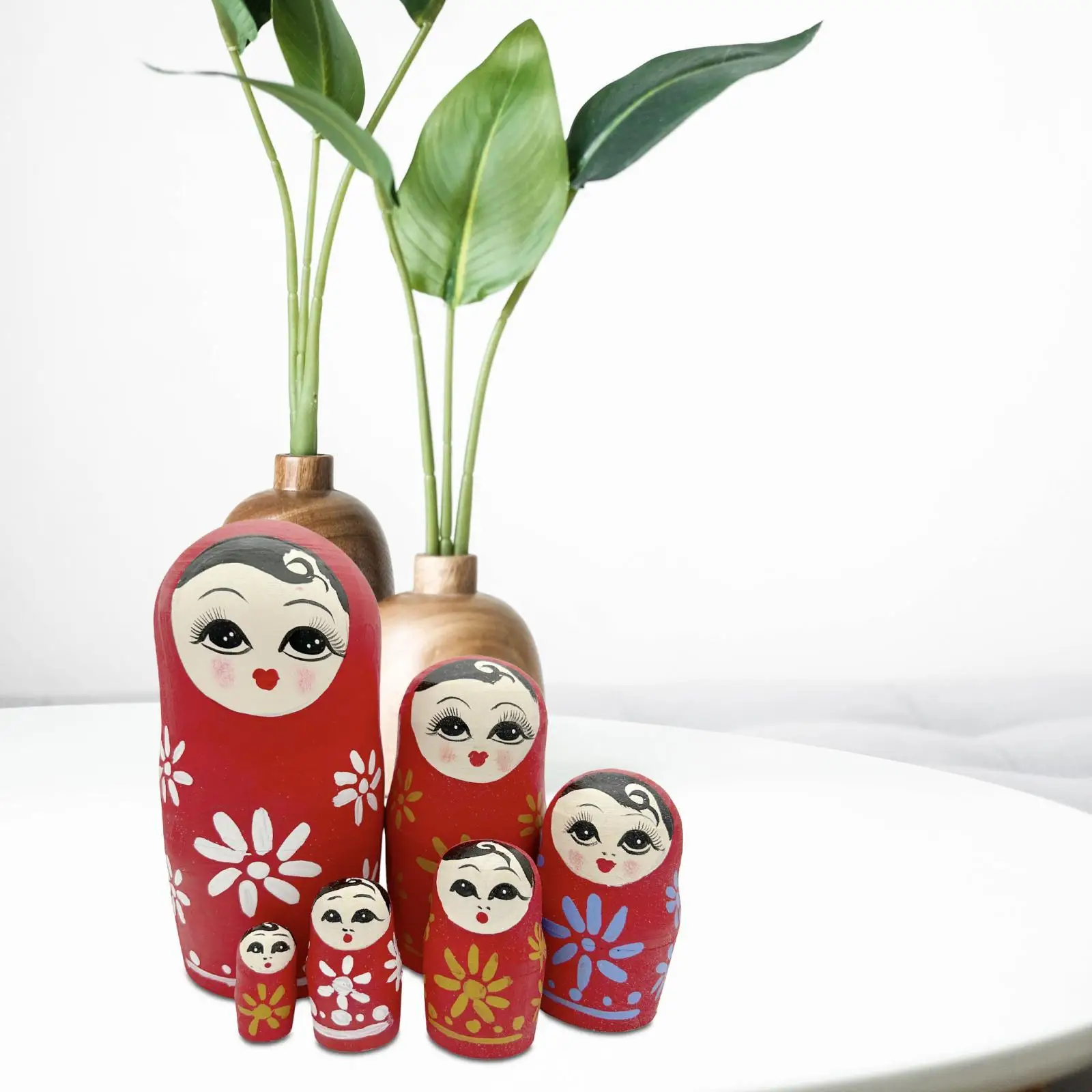 Matryoshka educativos enseñan - Detalle aprendizaje adornos