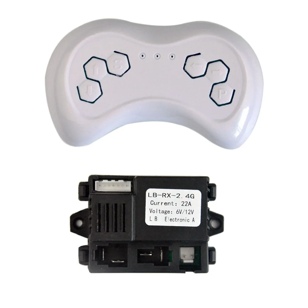 Controlador placa base duradero LB350-2.4G Control remoto vehículo eléctrico para niños 6V/12V LB-RX-2.4G receptor accesorios RC - imagen 2