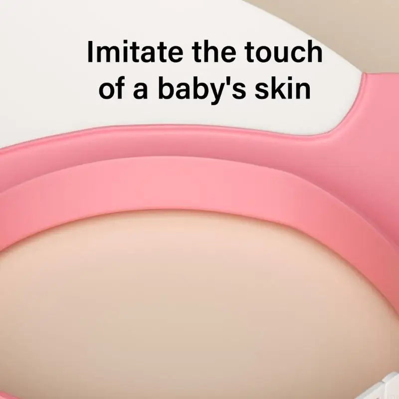 D7YD Infant Shower Caps Adjustable Kids Hair Washing Hat for Baby Unisex Safe Daily - imagen 3