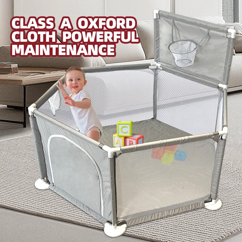 IMBABY Valla de actividades hexagonal para bebé – Parque infantil - imagen 4