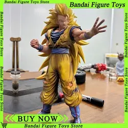 Figura de acción Goku Super Saiyan 3 Dragon Ball Z para niños