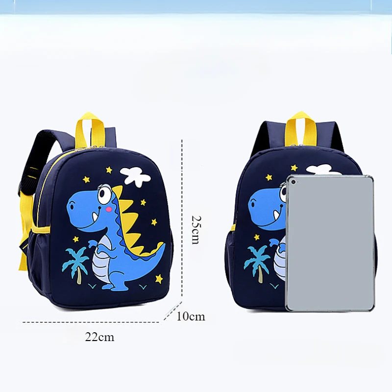 Mochila bonita para bebé de guardería, bolso para niños y niñas, Mochila de unicornio de dibujos animados para niños de 1 a 6 años, bolsas para bebé de dinosaurio, Mini Mochila - imagen 3