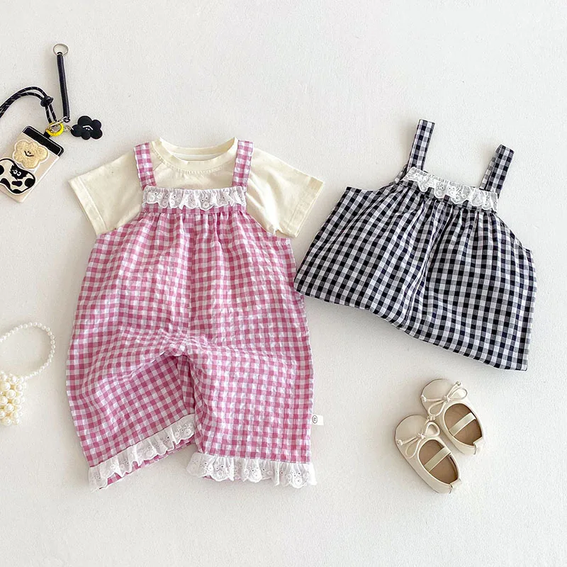 Pantalones verano con rejilla y encaje para niña – MILANCEL - imagen 5